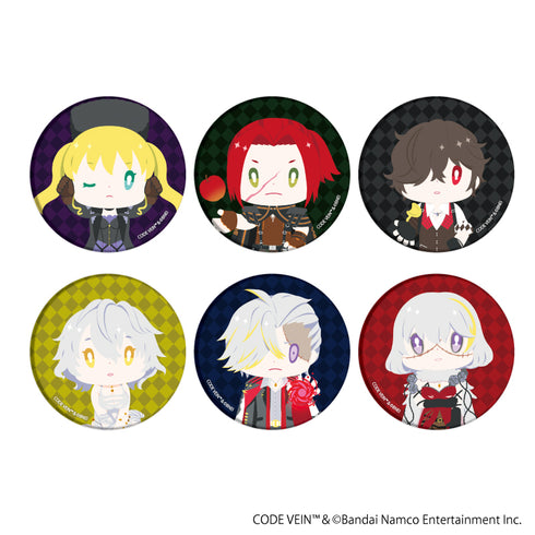 『CODE VEIN』缶バッジ 01/BOX(全6種)(ミニキャライラスト)